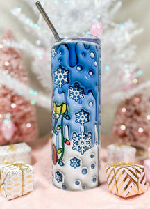 Stitchmas 3D 20oz Tumbler
