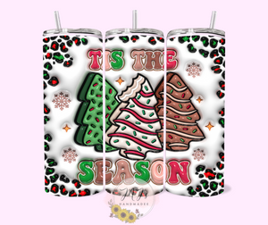 Tis The Season 3D 20oz Tumbler