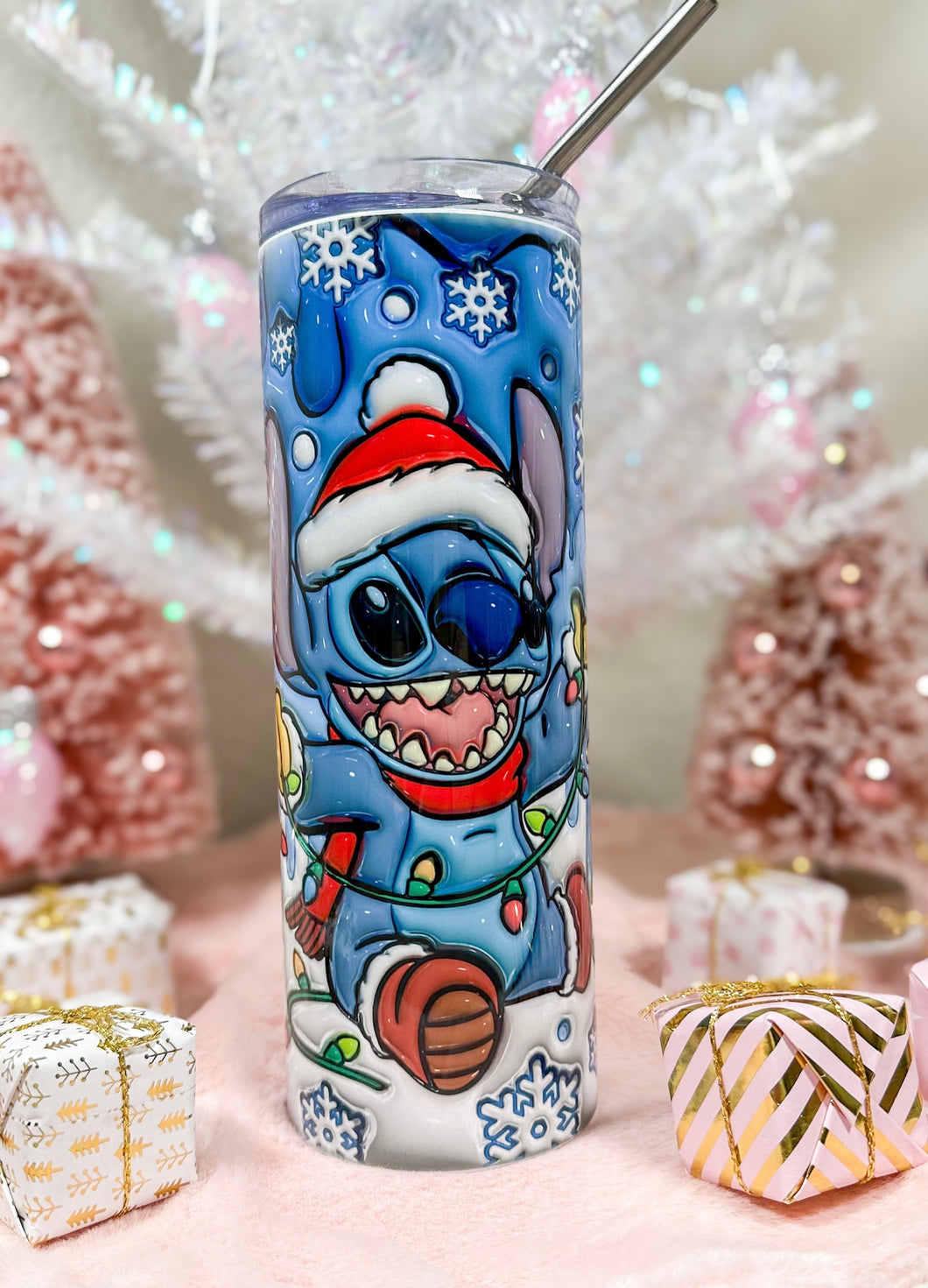 Stitchmas 3D 20oz Tumbler