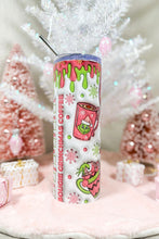 Load image into Gallery viewer, Bougie Grinchmas Coffee 3D 20oz Tumbler
