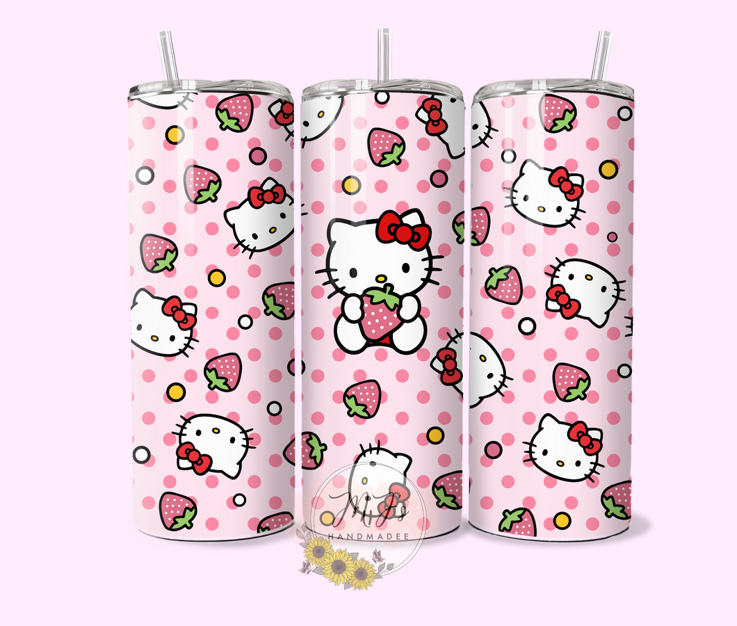 HK Strawberry 20oz Tumbler