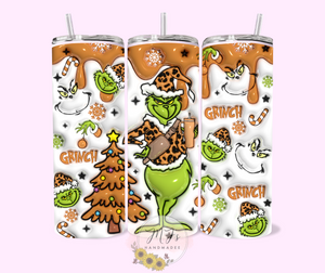 Bougie Grinch - Cheetah 3D 20oz Tumbler