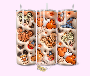 Spooky Treats 3D Tumbler