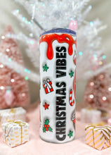 Load image into Gallery viewer, Christmas Vibes Coffee 3D 20oz Tumbler
