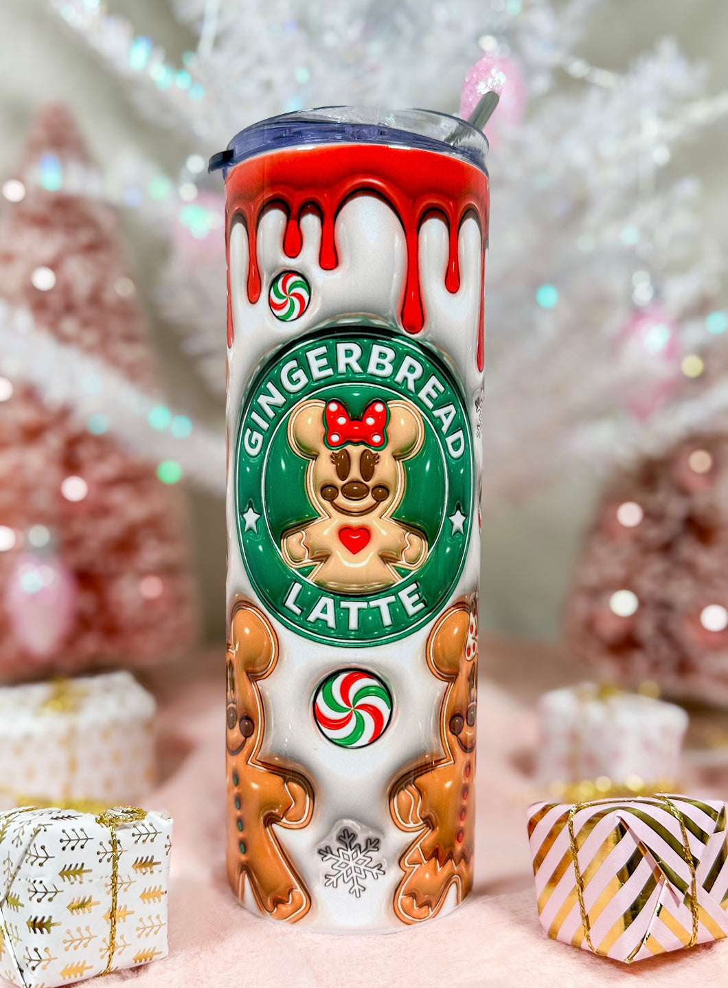 Gingerbread Latte 3D 20oz Tumbler