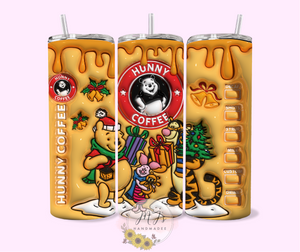 Hunny Coffee 3D 20oz Tumbler