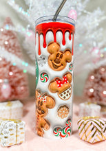 Load image into Gallery viewer, Gingerbread Latte 3D 20oz Tumbler

