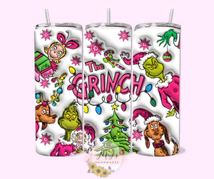 The Grinch and Friends 3D 20oz Tumbler