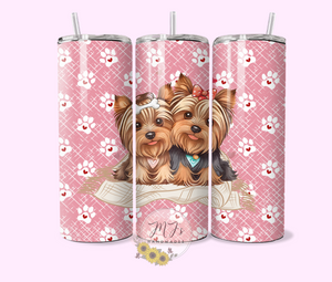 Yorkie Mom 20oz Tumbler