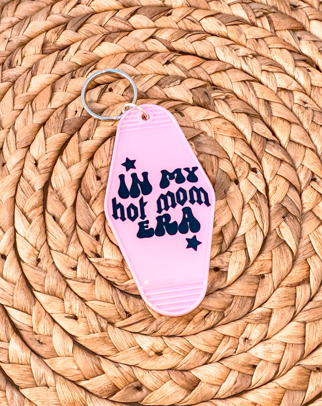 Hot Mom Era Motel Keychain