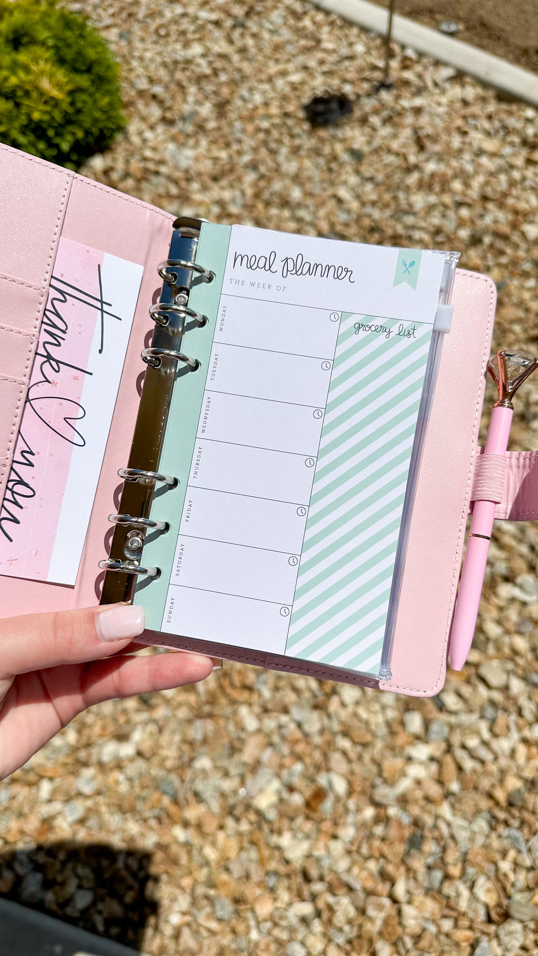 Meal Planner Inserts