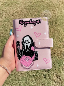 Ghost Face Pink Budget Planner