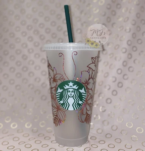 Butterfly Starbucks Cold Cup