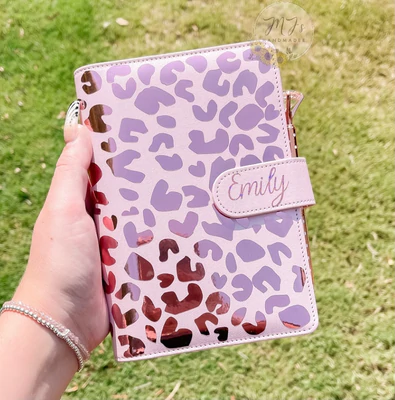 Cheetah Print Budget Planner