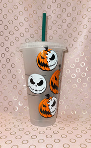 Jack-O-Pumpkin Cold Cup