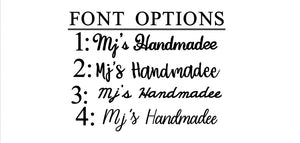 CUSTOM WORDING Front Cover Budget Planner