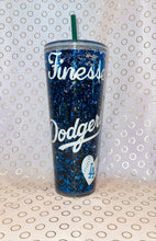 Load image into Gallery viewer, Baseball Inspired Snowglobe Tumbler
