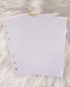 Dotted Paper Inserts