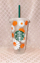 Load image into Gallery viewer, Pumpkin Daisies Cold Cup
