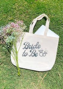 "Bride To Be" tote bag
