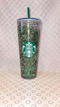Load image into Gallery viewer, Bad Bunny Venti Snowglobe Tumbler
