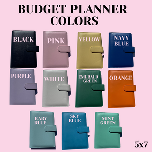 NAME ONLY Front Cover Budget Planner
