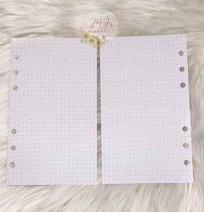 Dotted Paper Inserts