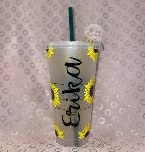 Sunflower Cold Cup