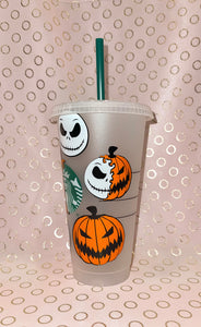 Jack-O-Pumpkin Cold Cup